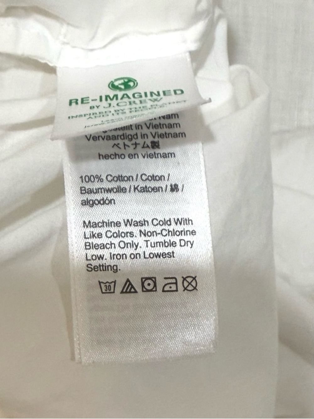 J. Crew White Women’s 💯% Cotton Boxer Shorts With Pockets AY350 NWOT - Picture 5 of 6